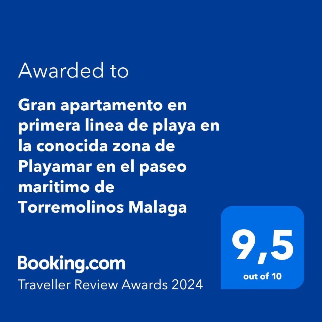 Exclusive Beachfront Apartment Torremolinos - Pool - Paddle - Tenis - Wifi - Central Aircon エクステリア 写真